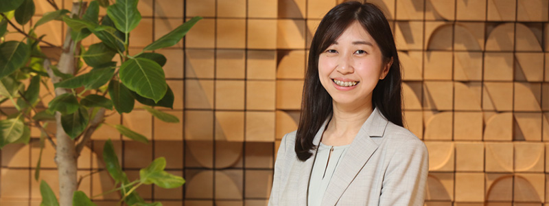 企画営業統括部 防衛営業担当：松永 みなみ